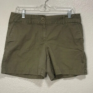 Ann Taylor Olive Green Women Shorts